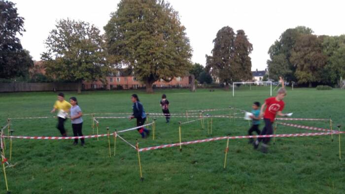 Maze activity, French Weir Park
