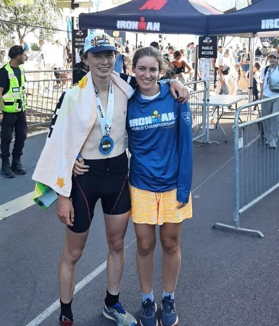 Adam and Hazel at Ironman World Championships