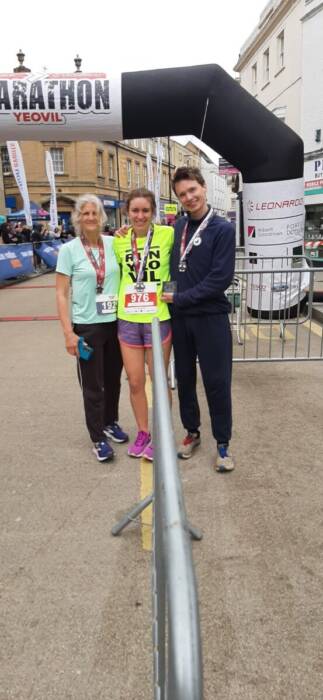 Adam Hazel and Linda at Yeovil 1