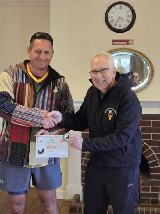 Chris 3rd in Term Fox 1