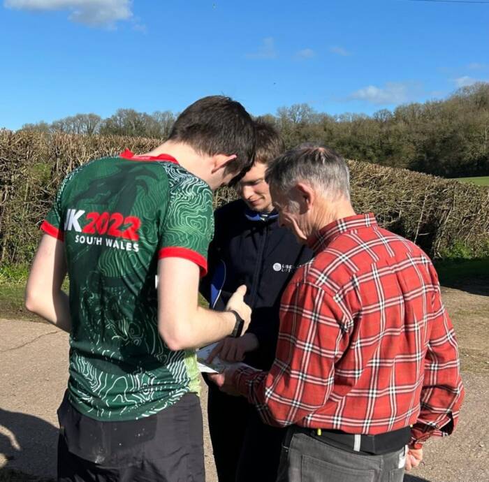 Discussing the Route