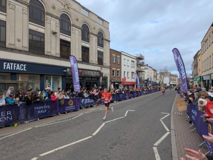 Rob at Taunton Half 1
