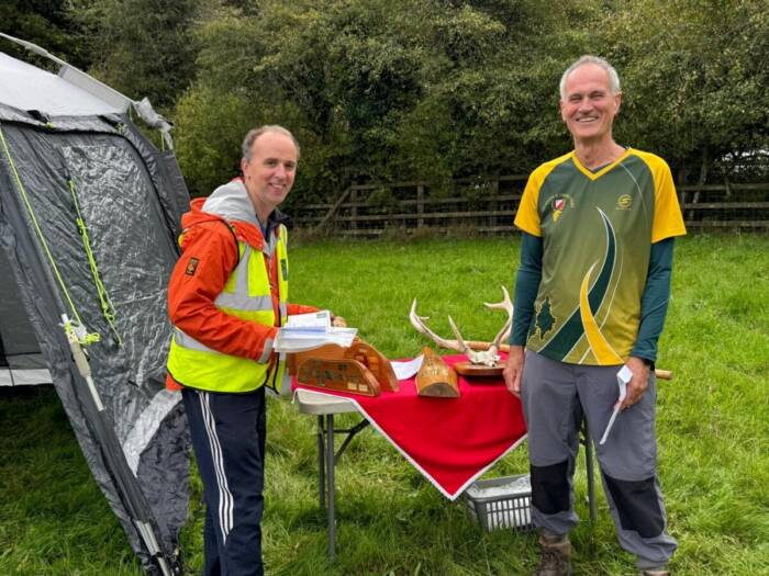 Triscombe 2026 awards presentation Simon and Richard