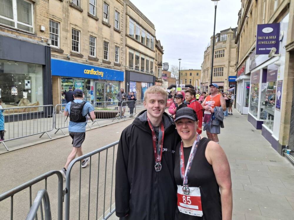 Finlay and Katie at Yeovil 1