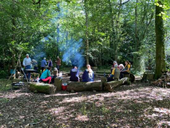 Round the Camp Fire
