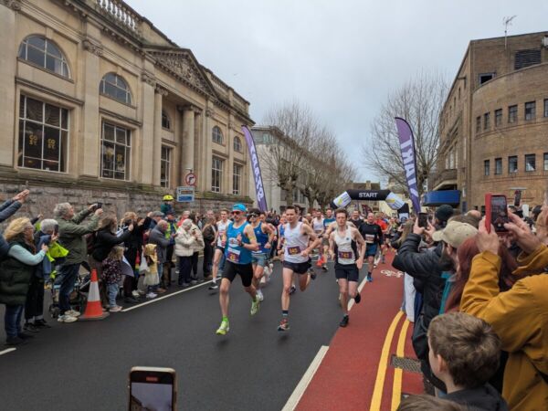 Taunton half start 1