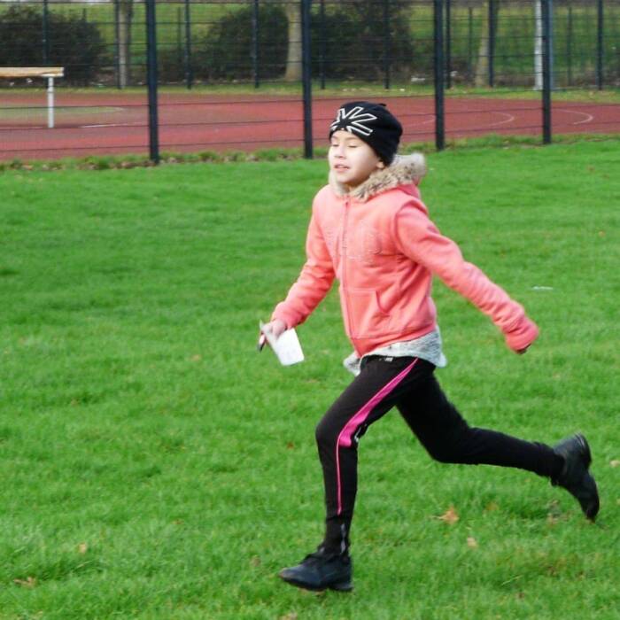 Mikaela, following In sister Adriana's Footsteps