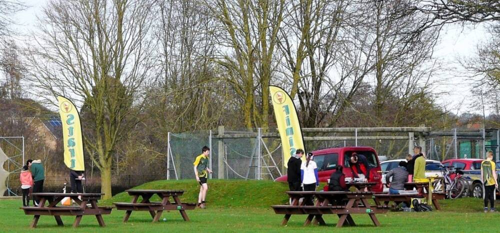 Our picnic area base on Saturday