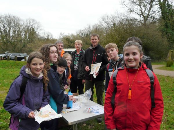 Daniel And His Group Of Sea Scouts From Bridport