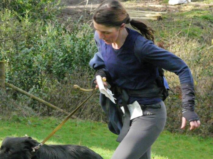 Angela Running Up Hill