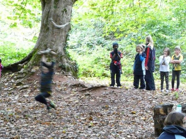 A queue for the swing forms, Broomfield
