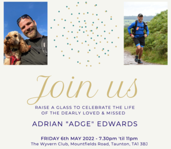 Join us for celebration of the life of Adrian Edwards