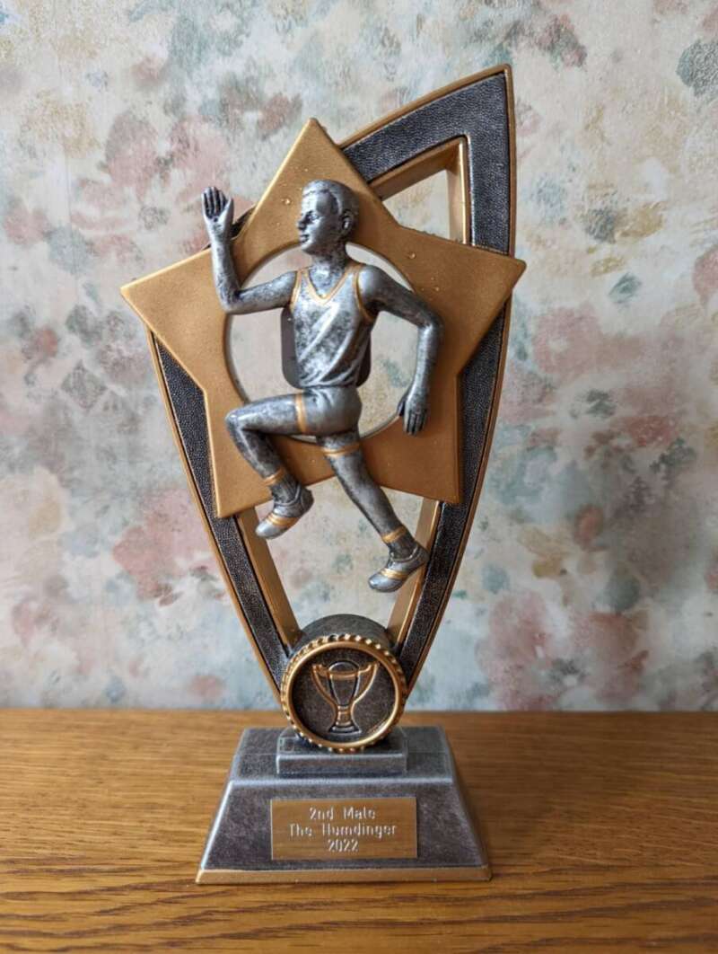 2nd place trophy