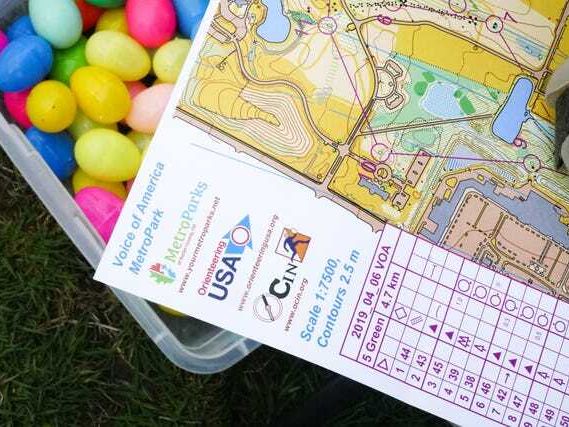 Easter Egg Orienteering