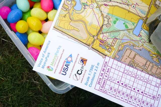 Easter Egg Orienteering