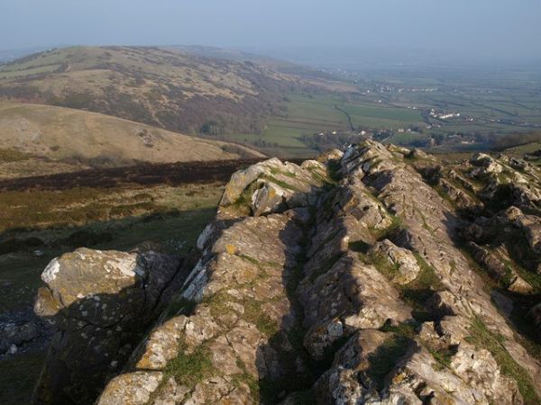 Wavering Down, from Crook Peak (Mendips)