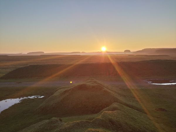 Davidstow Moor towards Crowdy Reservoir, from airfield