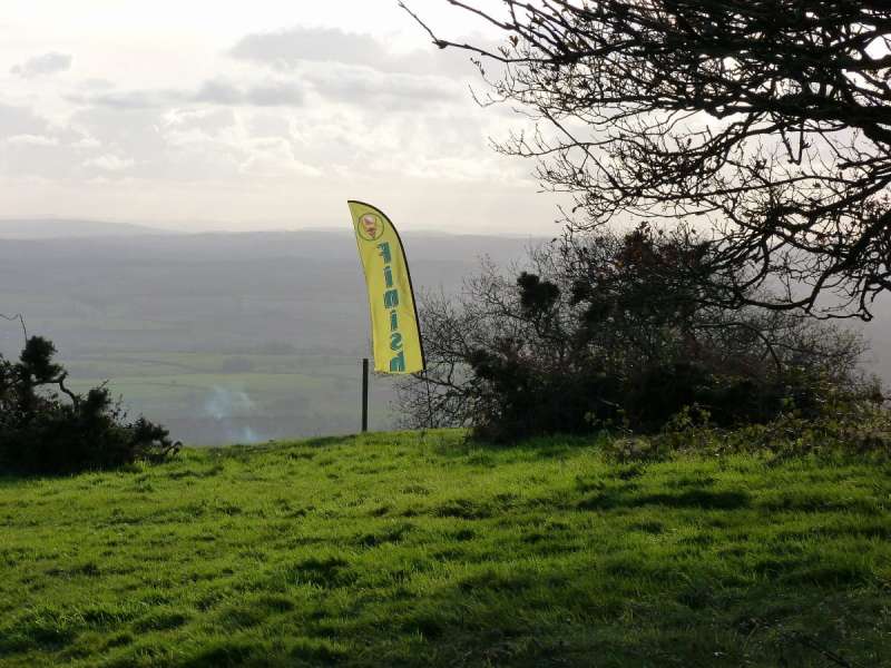 Flag at an event