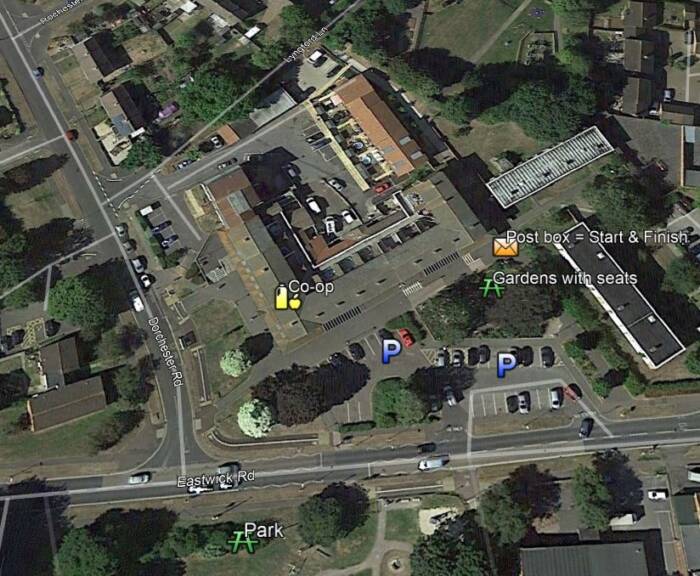 Priorswood Place Map Run Course Base