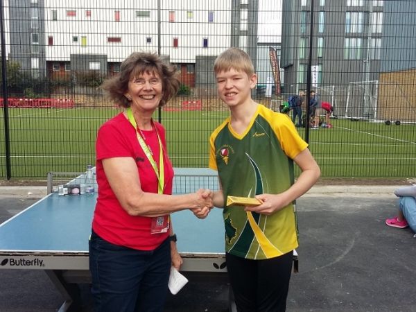 Anyone for table tennis...or a bar of Toblerone?