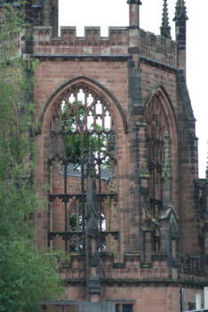 Coventry- bombed remains from WWII
