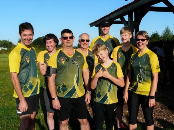 Eight of our Longrun Parkrunners