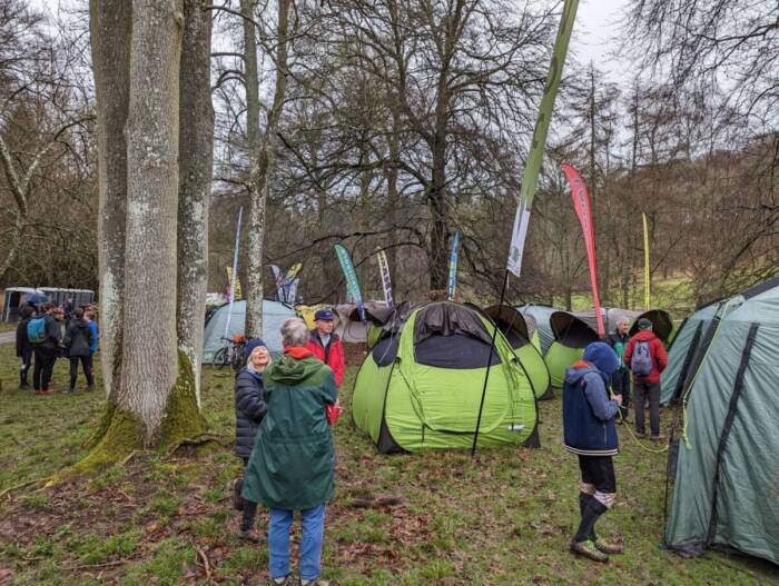 BOC 2023 relay club tents