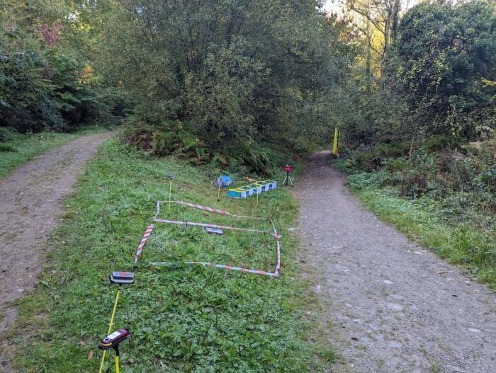 Start at Kings Cliff set up ready to go