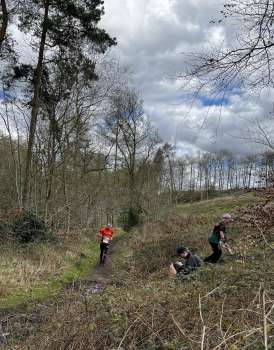 Mark out on his middle distance course JK2024