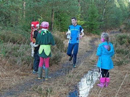 Boxing Day canter- running's very elf-y, you know