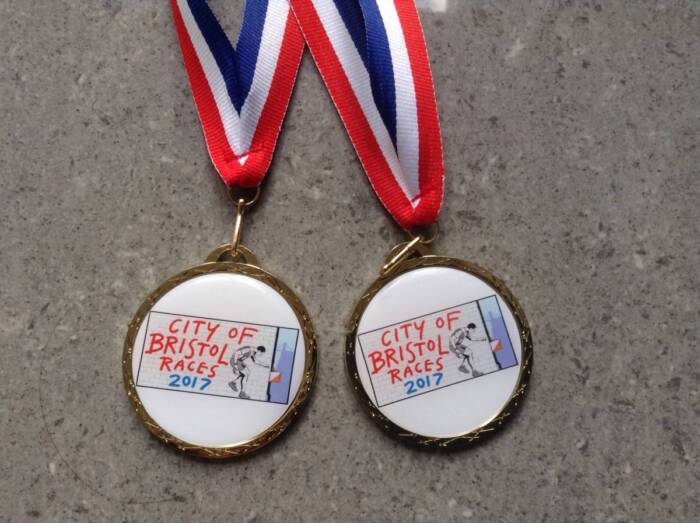 Andrew's haul of medals