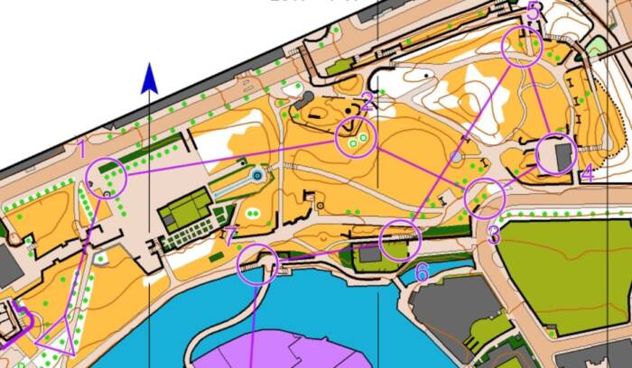 Andrew's course started in Castle Park