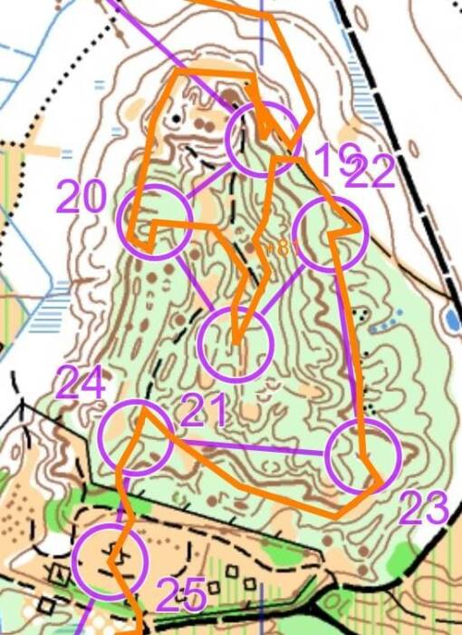 Intricate spoil heap