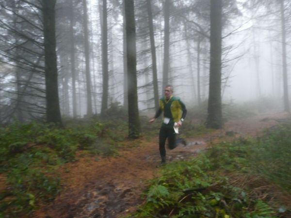Series frontrunner on Blue Andy B, pictured at Staple Hill JOG