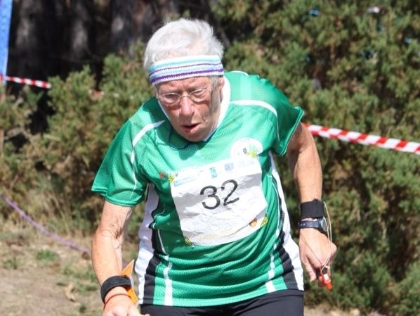 Sue Hateley at the Scottish 6 Days, 2013