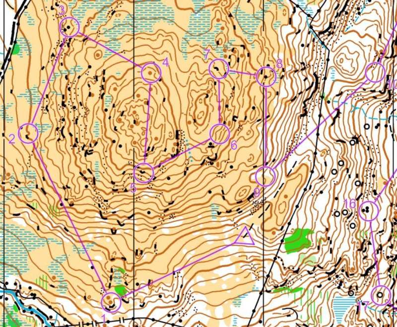 Bigland, Day 3- John W's course