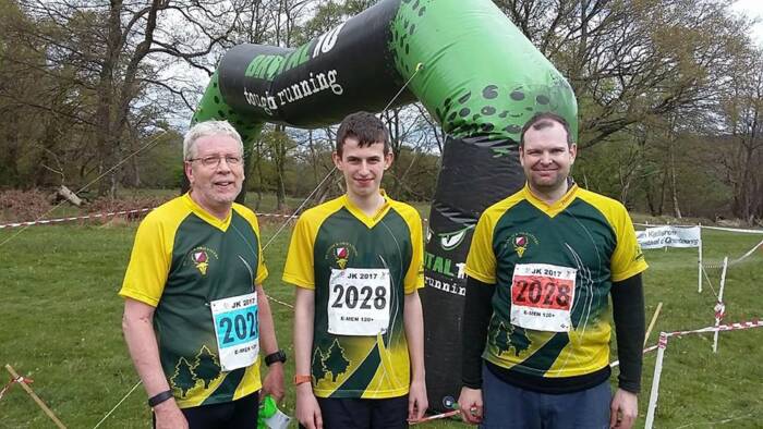 QOtation relay team: Steve R, Tom, Jeff P