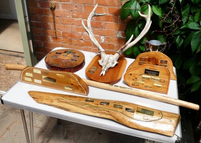 The array of QOFL trophies