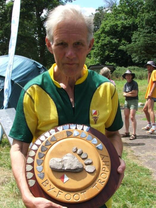Mike C with Byfoot Trophy